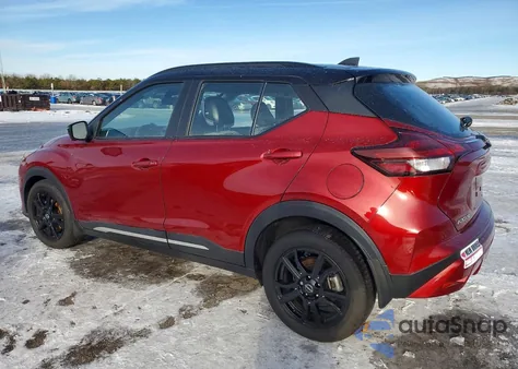2023 Nissan Kicks Sr from USA, damaged, VIN 3N1CP5DV2PL502472